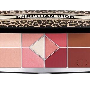 COPY - Dior Diorshow Mitzah 10 Colors Eyeshadow Palette Limited Edition Leopard…